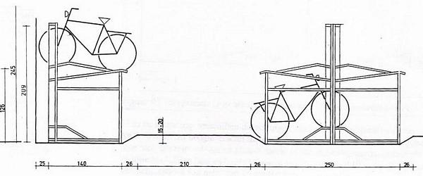 Ontwerp en van fietsenstallingen: - bouwkunde.